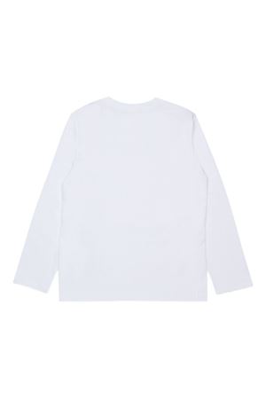 tshirt in cotone bianco DIESEL KIDS | J025280CATMK100